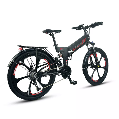 Folding E-Bike with 17AH Battery – Perfect for Adults  RANDRIDE 750W 26"