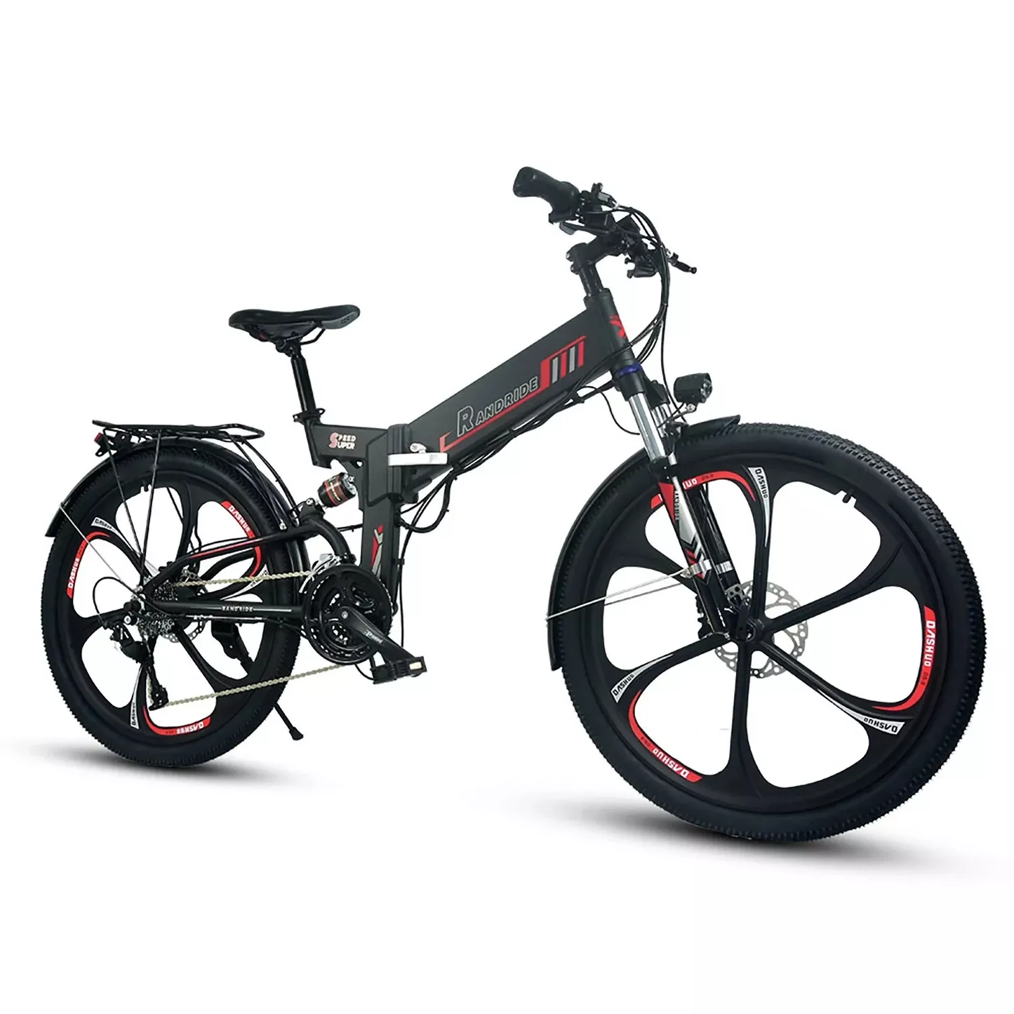 Folding E-Bike with 17AH Battery – Perfect for Adults  RANDRIDE 750W 26"